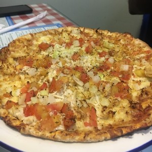 pizza de pollo tradicional