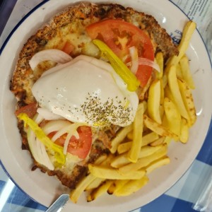calzone de pernil
