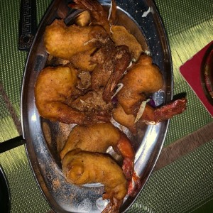 camarones apanados