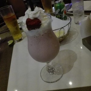 batido de fresa