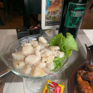 ceviche de corvina