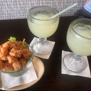 Kickin Shrimp & Limonada