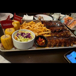 costilla y carne