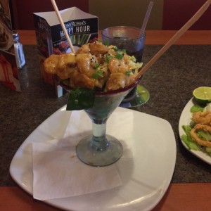 coctel de camarones