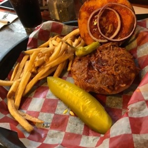 BBQ Rib Sandwich