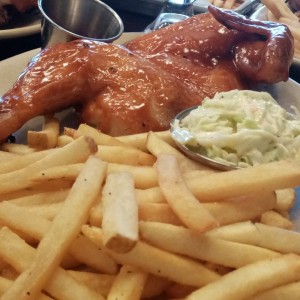 pollo y papas