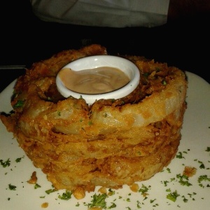 Cebollas fritas