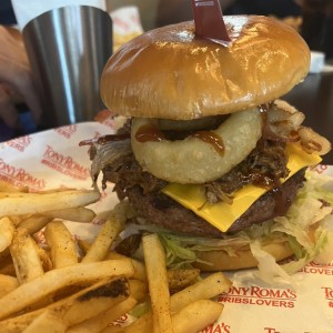 Oh my Baby Back Burger