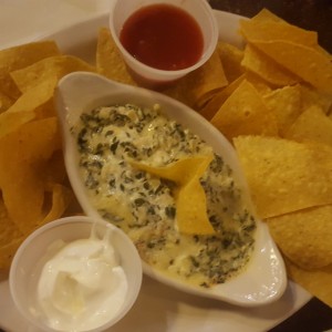 dip de espinacas