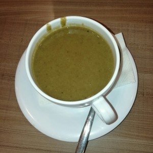 sopa de lentejas