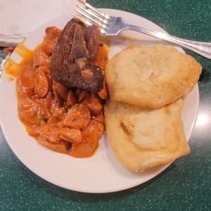 salchichas guisadas hojaldre costilla cerdo