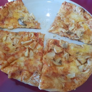 pizza de hongos