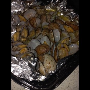 Almejas al Ajillo