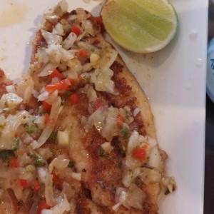 Pescado a la plancha