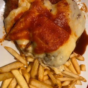 chuleta a la parmesana