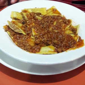 Raviolis con carne