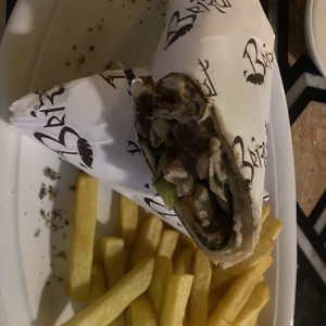 Emparedados - Shawarma de Carne