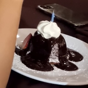 pastel de chocolate