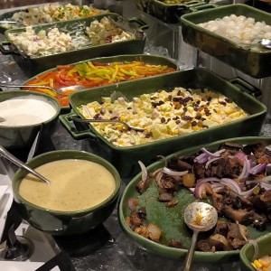 Barra de ensaladas