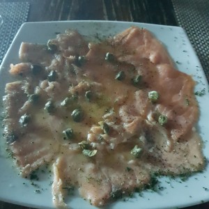 Carpaccio de Salmon