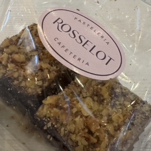 Brownie con nueces