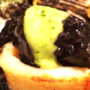 Risotto de Calamares en tinta negra