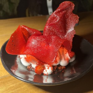 Fresas con Crema