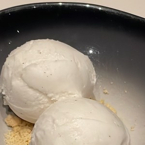 Helado de Vainilla y Limon 
