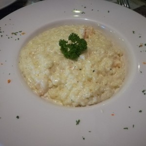 risotto de langostinos
