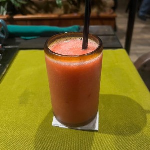 Jugo de fresa