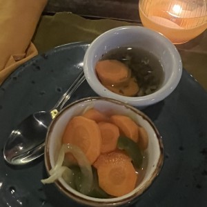 Zanahoria en vinagreta