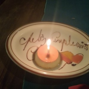 Flan de la casa