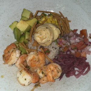 Healthy Bowl de camaron 