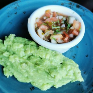 Guacamole y pico de gallo