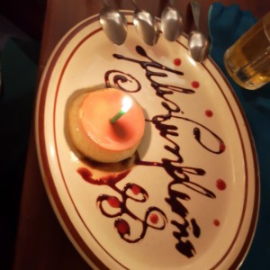 Flan de la casa