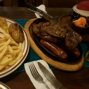 picada para tres personas