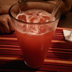 Rica limonada de fresa