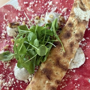 Entradas - Carpaccio de Res