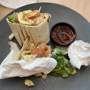 Wrap de salmon fatal