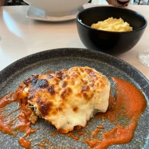 Milanesa de pollo Saquella