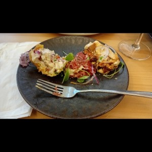trio de ceviche,parrillada y carpaccio
