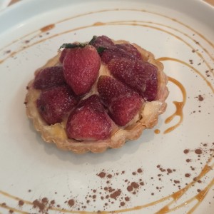 tartaleta de fresa