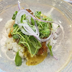 Corvina Coco y Curry