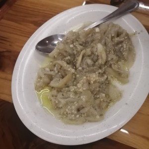 Berenjena a la vinagreta