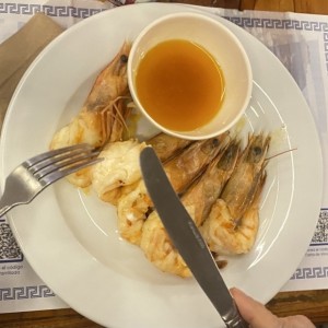 Mariscos - Langostinos al Ajillo