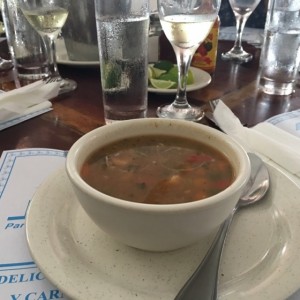 Sopa Chica de Mariscos