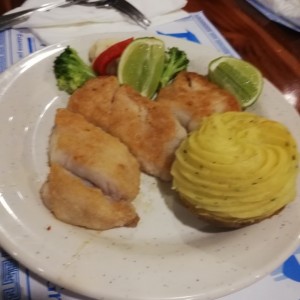 Corvina a la plancha