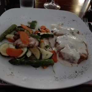robalo en crema de leche
