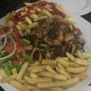 picada de mariscos