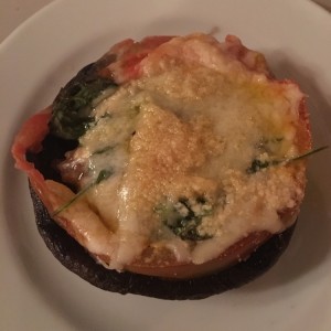 Hongo portobello a la caprese